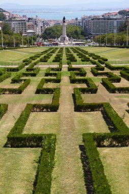 Parque eduardo VII Lizbon, Portekiz