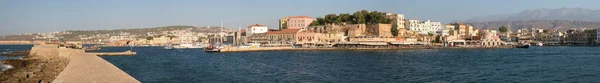 Antiguo puerto veneciano, Chania, Grecia — Foto de Stock