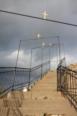 Stairway to heaven III clipart