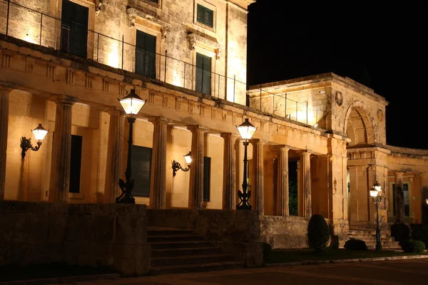Altes britisches Regierungshaus, Korfu, Griechenland — Stockfoto