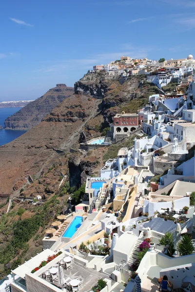 Fira, santorini, Griekenland — Stockfoto