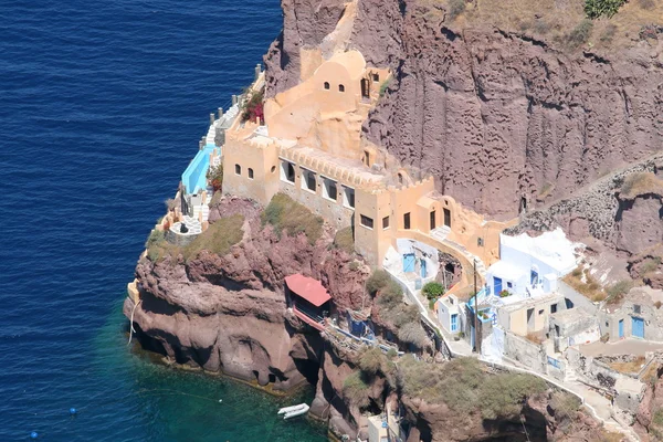 stock image Within the rock, Santorini, Greece