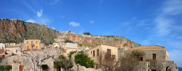 Monemvasia panorama I — Zdjęcie stockowe