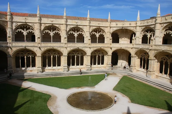 Monastery of the Hieronymites interior III, Belem, Lisbon — Stock Photo, Image