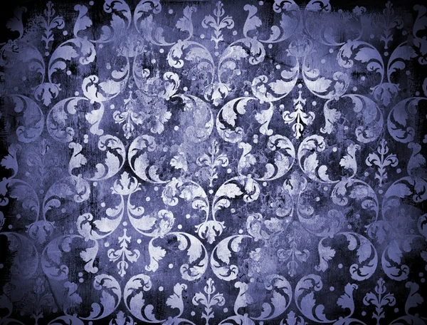 Fundo abstrato com padrão floral — Fotografia de Stock