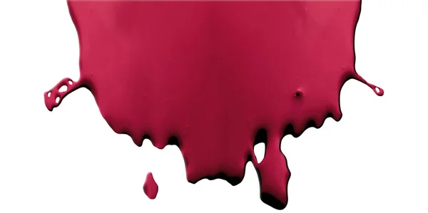 Blood stain on white background — Stock Photo, Image