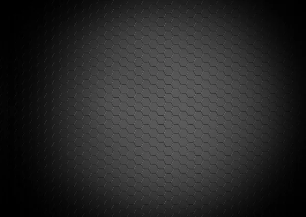Grey hexagons grid background — Stock Photo, Image