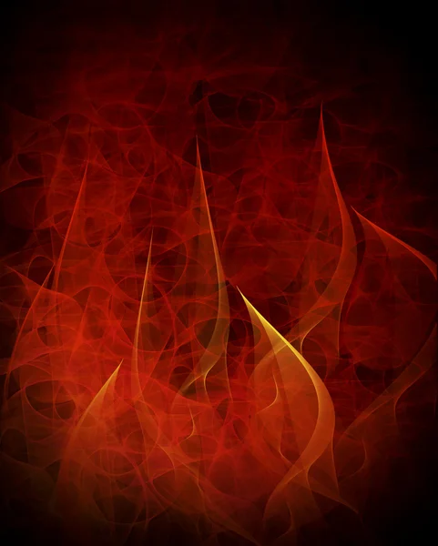 Burning abstract background — Stock Photo, Image