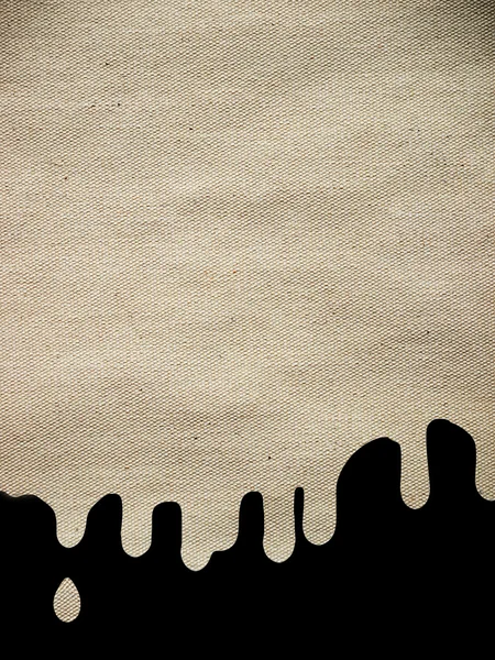 Жидкий канцелярский фон с каплей на черном с пространством для текста — стоковое фото