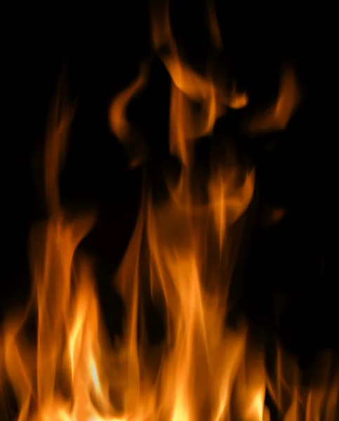 Abstrakt bakgrund med brinnande lågor — Stockfoto