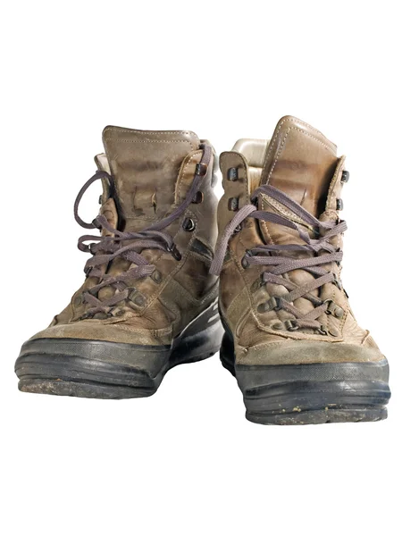 stock image Trekking shoes isolated on white background