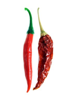 Young and old chili pepper clipart