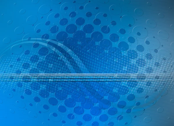 Blue abstract background with dots — Stock Photo, Image
