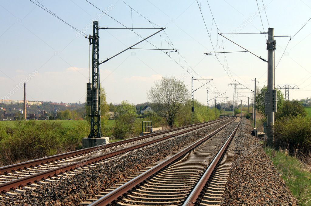 Rail railway track