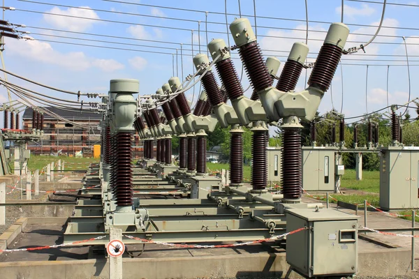 Transformer isolator station — Stock Photo, Image