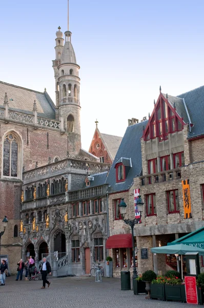 Basiliek van het Heilig Bloed at Brugge - Belgium — Stock Photo, Image