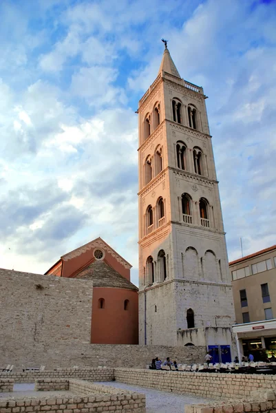 Gamla klockstapeln i Zadar - Kroatien — Stockfoto
