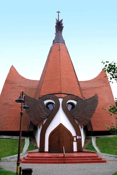 Λουθηρανική εκκλησία στο siofok Μπάλατον - Ουγγαρία — Φωτογραφία Αρχείου