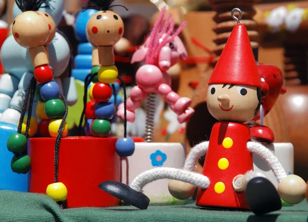 Pinokio drewnianych lalek — Zdjęcie stockowe