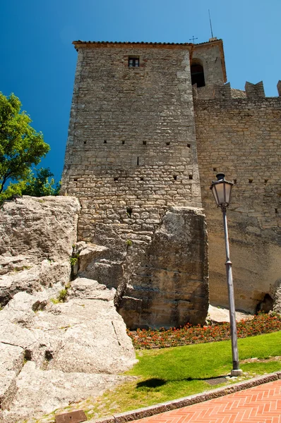Repubblica di San Marino - Primera Torre Guaita —  Fotos de Stock