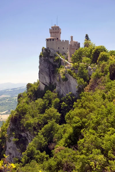 Repubblica di San Marino - Second Tower Rocca Cesta — Stock Photo, Image