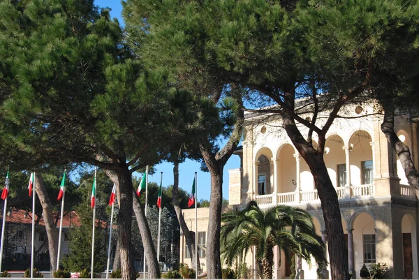 La città di Pescara e la pineta — Foto Stock