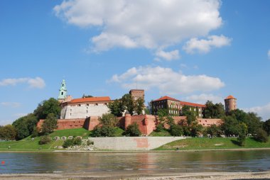 Krakow, Polonya, Avrupa 'daki wawel kalesi