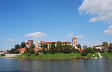 Krakow, Polonya, Avrupa 'daki wawel kalesi