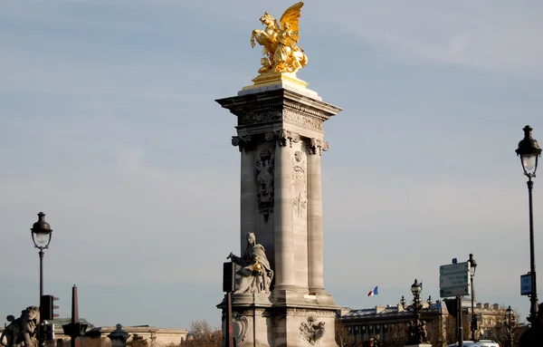 A Párizs és a műemlékek, Franciaország, Európa — Stock Fotó