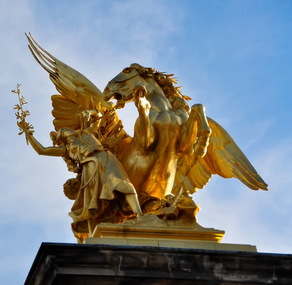 stock image The city of paris with its monuments, france, europe