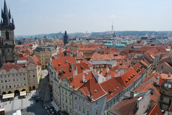 프라하, 체코 repulic, 궁전, 교량 및 성곽의 수도 — 스톡 사진