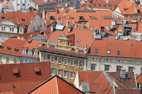 Prague,capital of czech repulic, with its palaces, bridges and castles