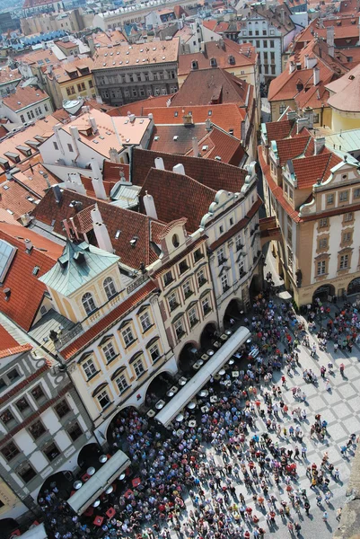 Прага, столиця Чеська repulic, з його палаци, мости і замки — стокове фото