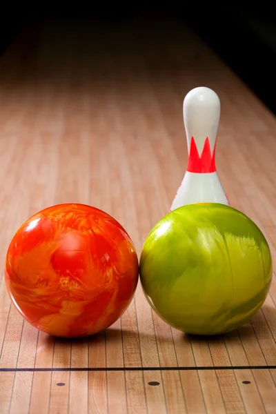 Bowling sammansättning — Stockfoto