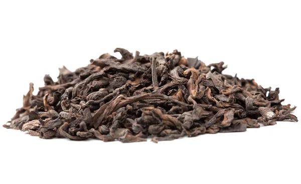 Pu-erh chinese tea isolated on white — Stock Photo, Image
