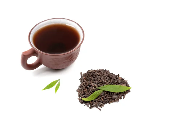 Chinese pu-erh tea — Stock Photo, Image