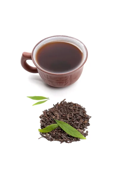 Chinese pu-erh tea — Stock Photo, Image