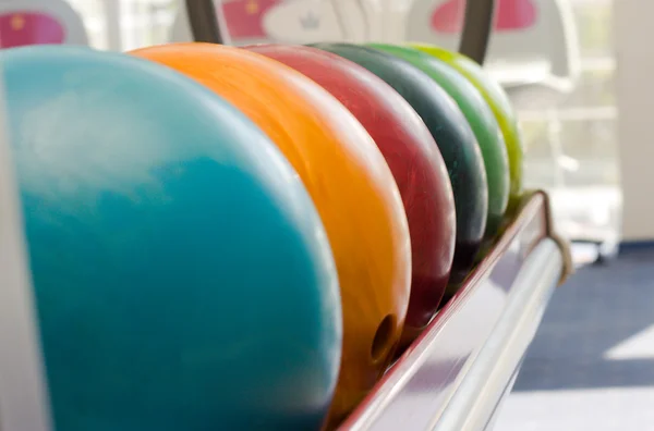 Balls for bowling — Stock Photo, Image