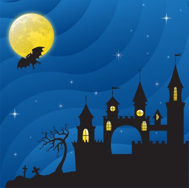 Haloween Castle clipart