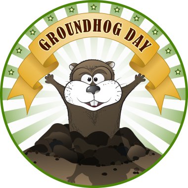 Groundhog Day clipart