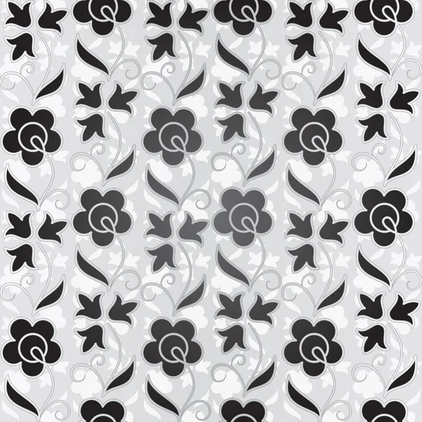 Seamless flower pattern background — Stock Vector