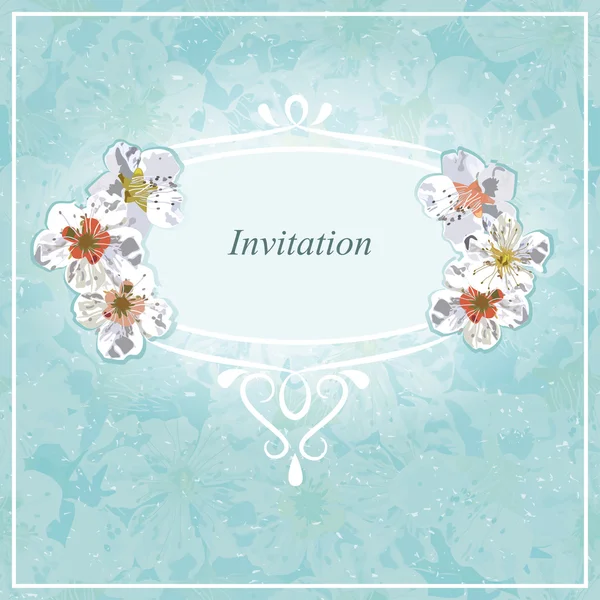 Invitation for wedding — Stock Vector