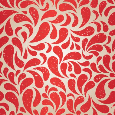 Red vintage wallpaper clipart