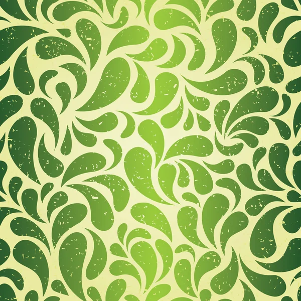 Green vintage wallpaper — Stock Vector