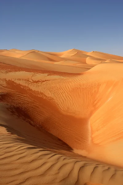 Empty quarter dunas — Fotografia de Stock