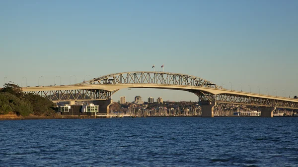 Auckland harbour Köprüsü - Stok İmaj
