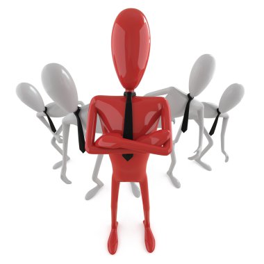 Leadership concept_3 clipart