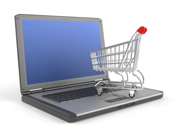 E-shopping concept — Stockfoto