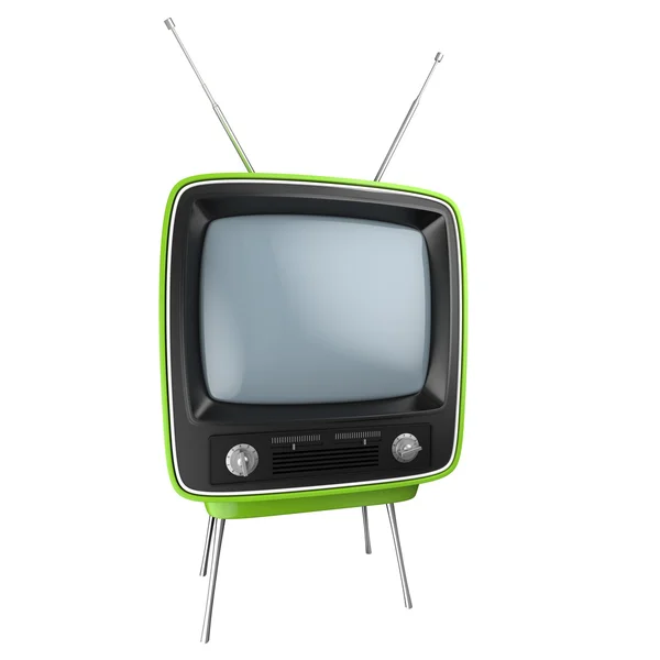 Retro TV isolated — Stock Photo, Image