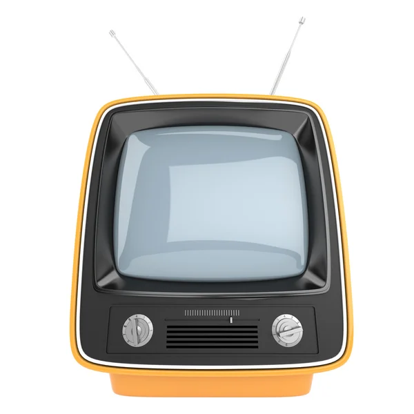 Dikey retro televizyon — Stok fotoğraf